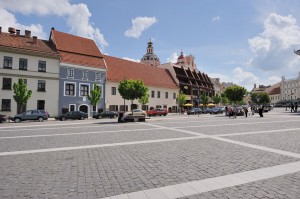 Ратушная площадь старого Вильнюса