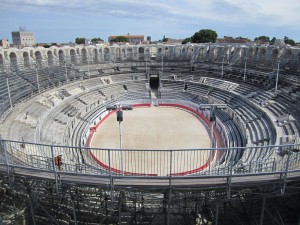 Античная арена в Арле (Прованс) (Франция)
