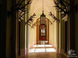 Соединительный коридор в замке (Чехия)