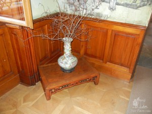 Ваза из китайского фарфора в китайском кабинете (Чехия)