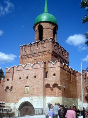 Тульский кремль. Башня Одоевских ворот (Европейская часть России)