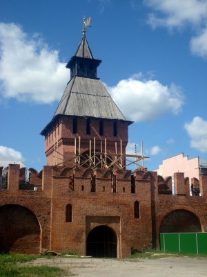 Башня Пятницких ворот, XVI век (Европейская часть России)