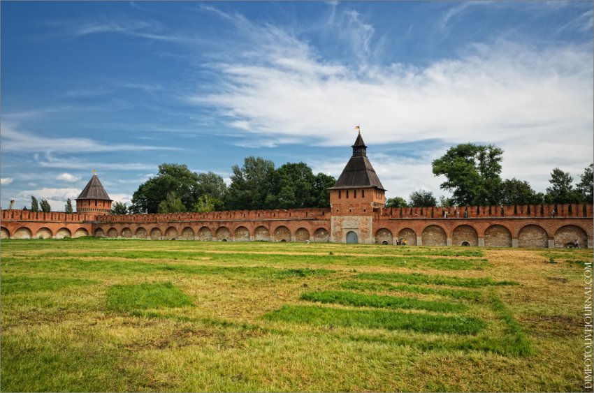 Фото достопримечательностей Европейской части России: Стены Тульского кремля. Автор фото dimfoto.livejournal.com