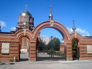 Свято-Сергиевский храм в Туле. Ул. Октябрьская (Европейская часть России)