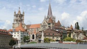 Лозанна (Lausanne) - один из красивейших городов на Женевском озере