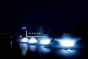 Фонтан Roshen - гордость Винницы (Другие)