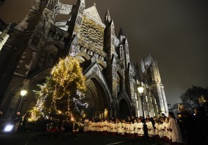 Хор перед Вестминстерским аббатством