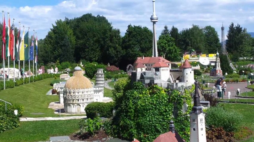 Фото достопримечательностей Австрии: Музей «Минимундус» в Клагенфурте &mdash; миниатюрный мир достопримечательностей