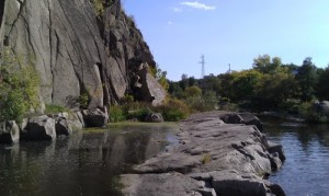 Богуслав. Обнажения гранита (Киев и область)