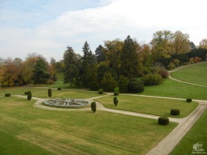 Природный амфитеатр в Валтицком замковом парке (Чехия)