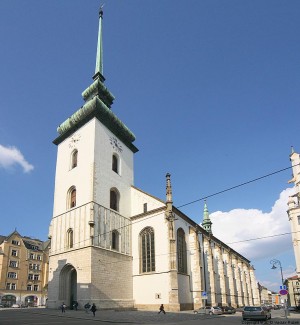 Костел Св. Якуба в брно (Чехия)