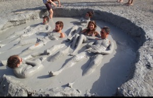 Лечебные сернистые грязевые ванны на островке d'Espalmador