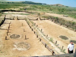 Археологические раскопки древнего Аркаима (Урал)