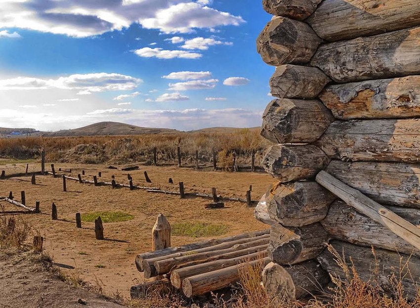 Фото достопримечательностей Урала: Останки древнего и загадочного Аркаима