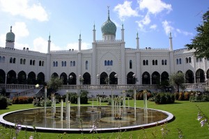 Отель "Нимб" - мавританский дворец на территории парка развлечений "Тиволи" в Копенгагене