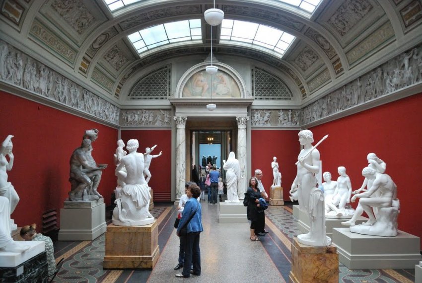 Фото достопримечательностей Стран Скандинавии: Глиптотека Копенгагена внутри