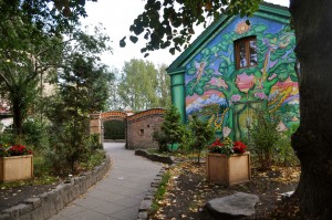 Копенгаген, граффити в районе Кристиания 