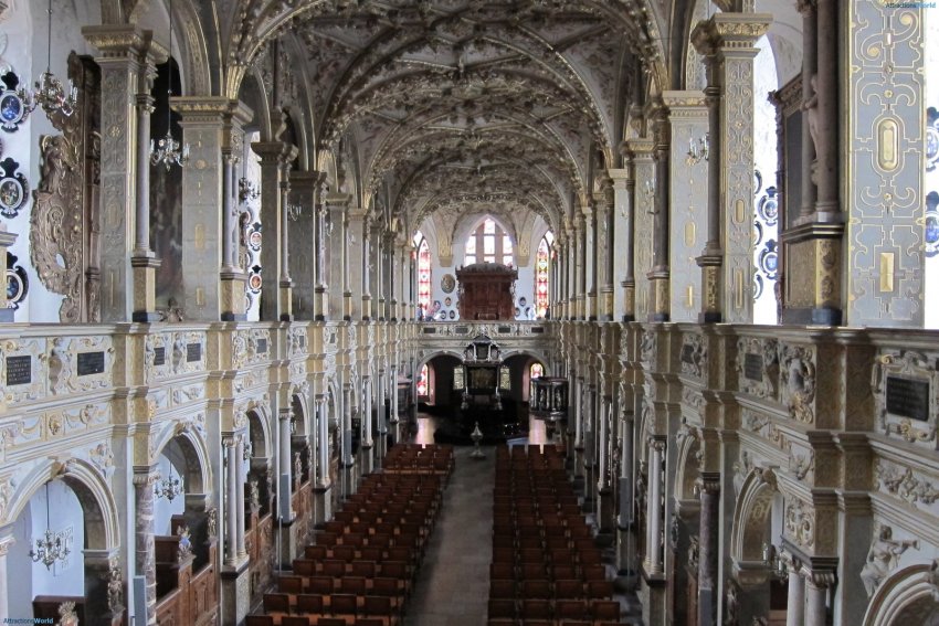 Фото достопримечательностей Стран Скандинавии: Часовня замка Фредериксборг внутри