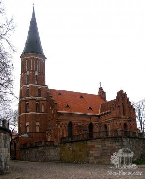 Костел Витовта - первый храм, который появился в Каунасе (Прибалтика)