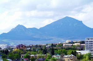 Пятигорск. Вид на город и горы