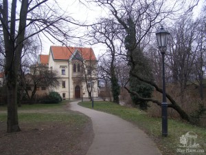 Парк в Вышеграде (Чехия)