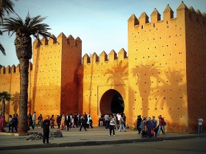 Рабат, главные врата города (Марокко)