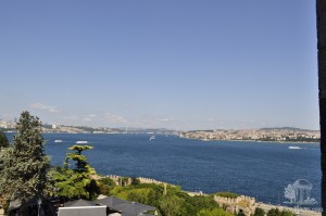 Вид на Босфор с крепости Румели (Турция)