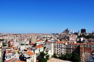 Вид на Стамбул (Турция)