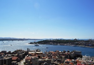 Вид на Стамбул