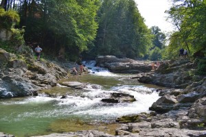 Водопад в Шешорах
