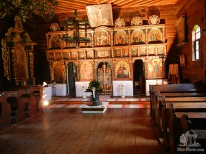 Внутреннее убранство церкви Архангела Михаила (Словакия)