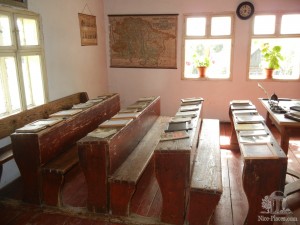 Интерьер сельской школы (Словакия)