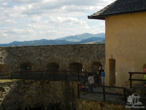 Галереи на стенах крепости (Словакия)