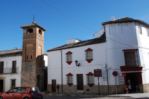 Минарет Сан-Себастьяна (el Alminar de San Sebastián) в районе Ронды Город (Испания)