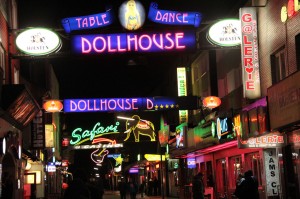 Улица Репербан (Reeperbahn) (Германия)