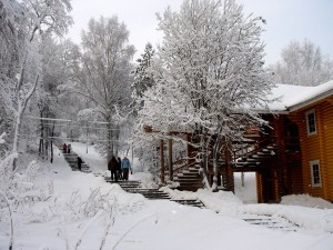 На территории курорта (Карелия)