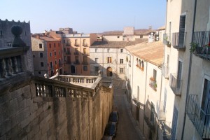 Жирона. Лестница Кафедрального собора (Испания)