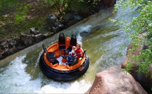 Водные аттракционы в парке Эфтелинг (Голландия)