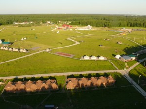 Вид сверху на Этномир (Европейская часть России)