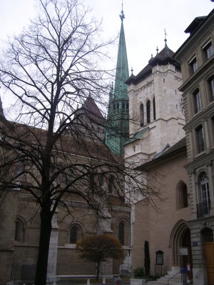 Храм Кальвина - собор святого Петра (Швейцария)