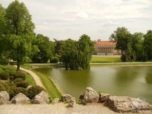 В замковом парке в Айзенштадте (Австрия)