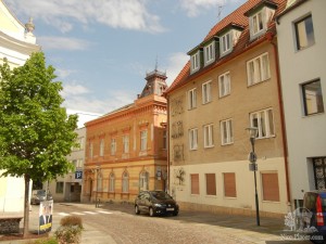 Дома в старой части Айзенштадта (Австрия)