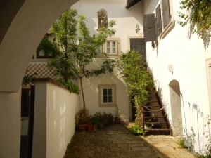 Дворик в доме-музее Гайдна (Австрия)