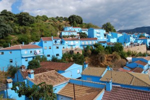 Голубая деревушка Хускар