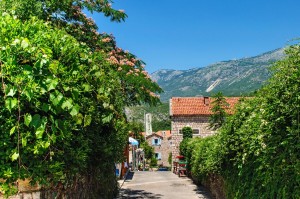 Уютные улочки городка Пржно