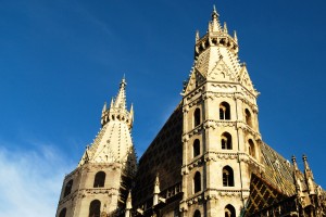 Купола и башни собора Стефана (Вена)