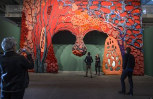 Одна из инсталляций выставки Art Basel (Швейцария)