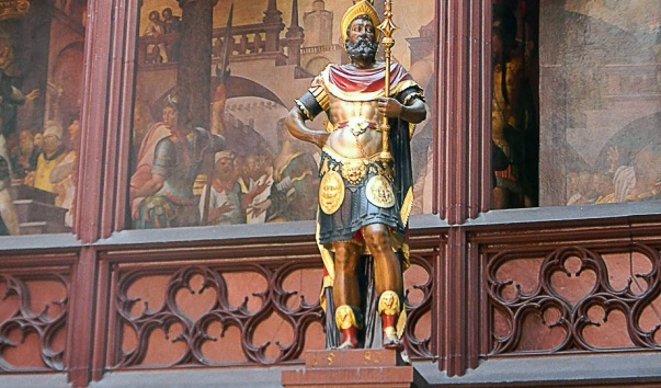 Фото достопримечательностей Швейцарии: Памятник основателю Базеля