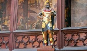 Памятник основателю Базеля (Швейцария)