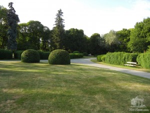 Вид на замковый парк Киттзее (Австрия)